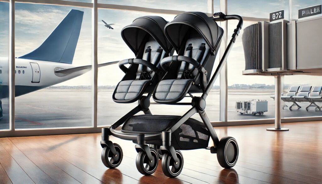 Need a stroller for your next trip? Find the best double stroller for airplane travel that’s lightweight, foldable, and easy to carry.