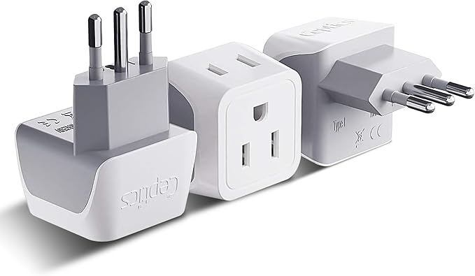 Ceptics Italy Travel Plug Adapter (CT-12A)