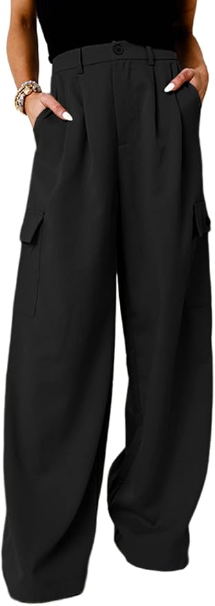 Dokotoo High Waisted Cargo Pants