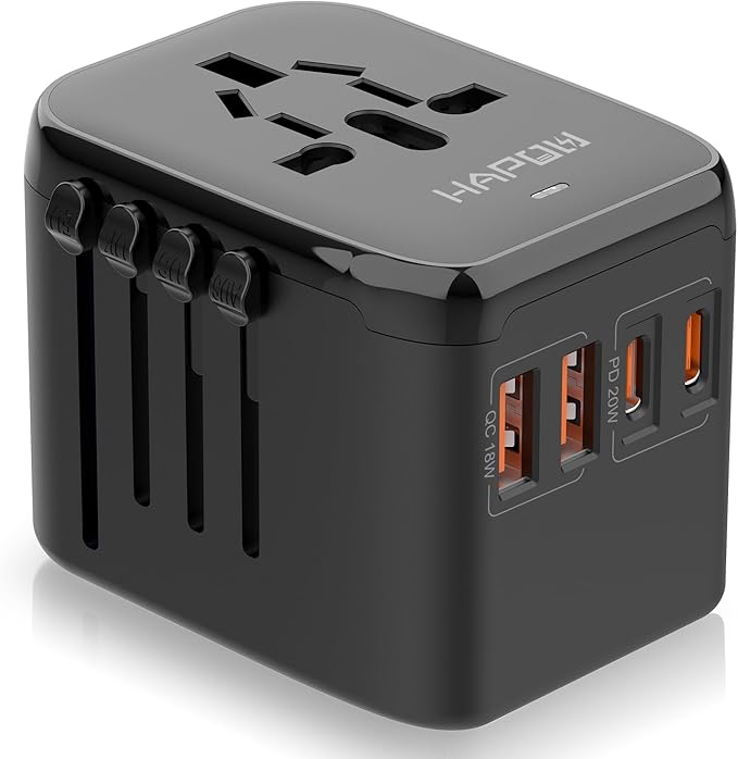 HAPOW Universal Travel Adapter