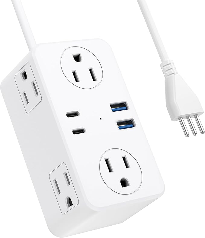 Kakyanill Italy Travel Plug Adapter