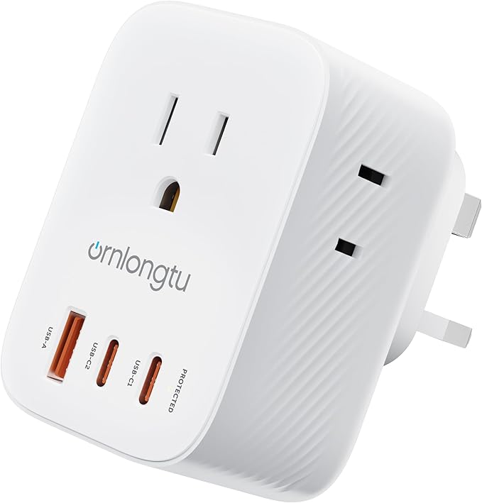 US to UK Plug Adapter