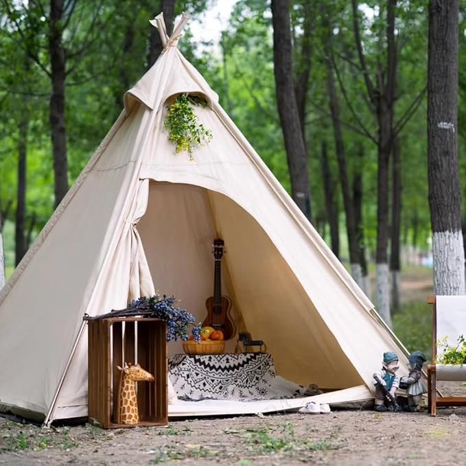 5. Dream House Three-Season Pyramid Tent