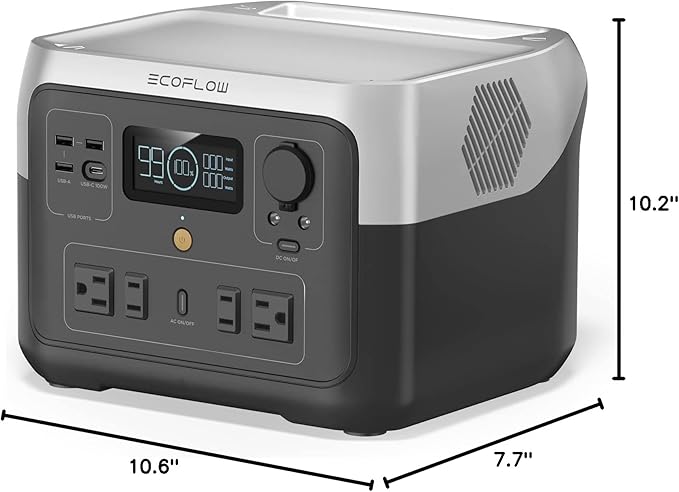 EF ECOFLOW Portable Power Station RIVER 2 Max