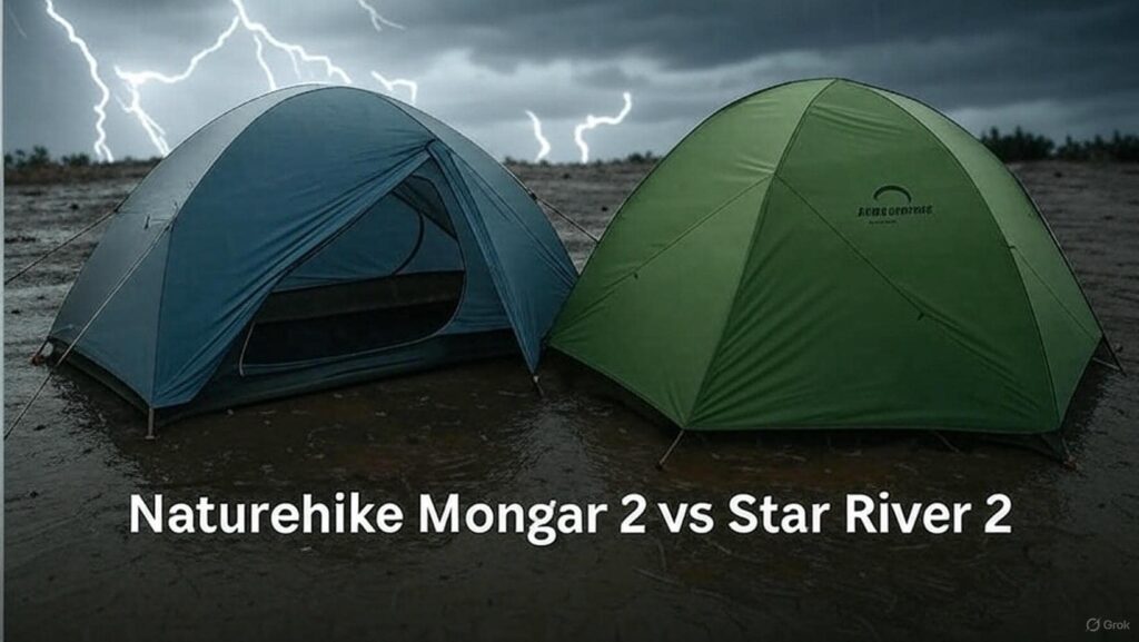 Find the best backpacking tent: Naturehike Mongar 2 vs Star River 2 comparison.